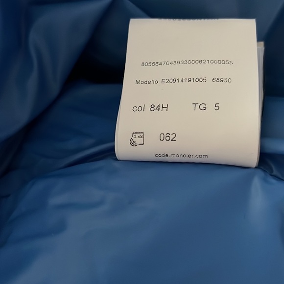 NEW WILSON GIUBBOTTO MONCLER JACKET - Picture 11 of 14